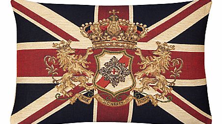 Hampton Union Jack & Crest Cushion