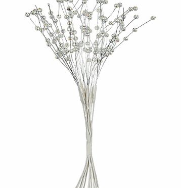 John Lewis Iridescent Drops, Long, Pack of 12