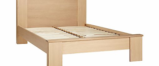 John Lewis Keep Oak Bedstead, Double, Oak