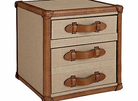 John Lewis Landon Paris Chest, Leather Trim