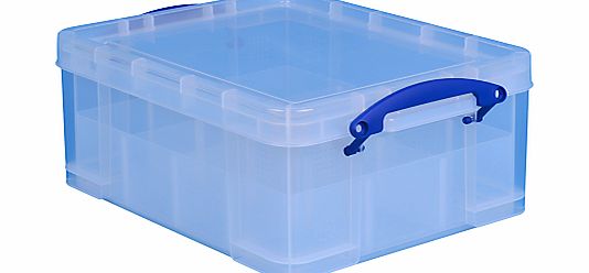 John Lewis Large Storage Box with 2 Trays, 18