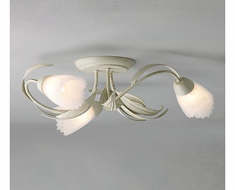 John Lewis Larissa Ceiling Light, 3 Arm