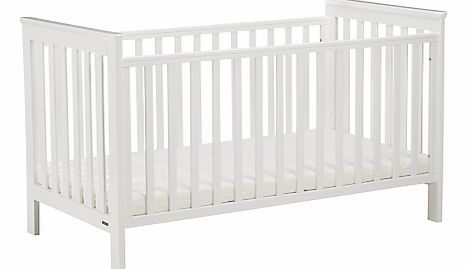 John Lewis Lasko Cotbed, White