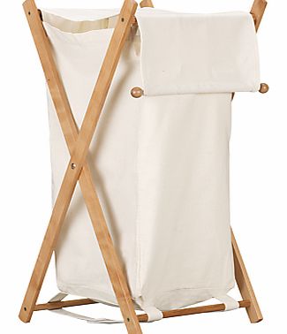 Laundry Hamper, White