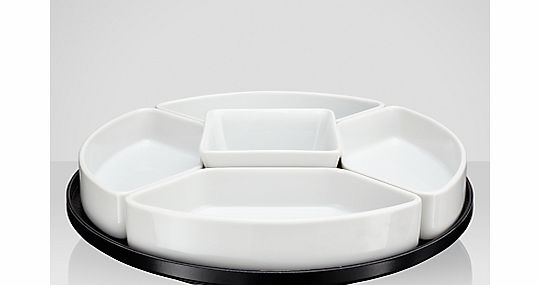 John Lewis Lazy Susan, Dia.24cm, White