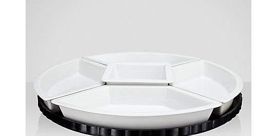 John Lewis Lazy Susan, Dia.34cm, White
