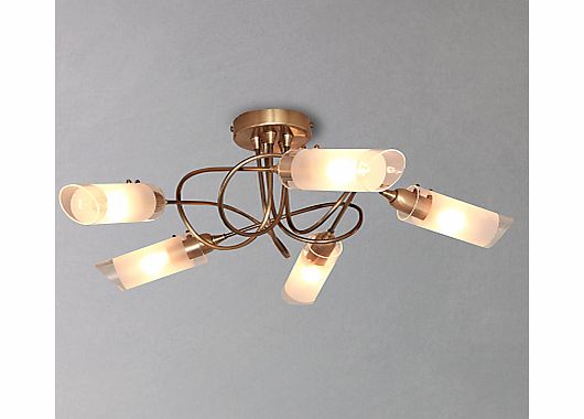 John Lewis Limbo Semi Flush Ceiling Light, 5 Light