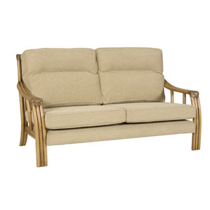 Lotus Large Cane Sofa, Sand