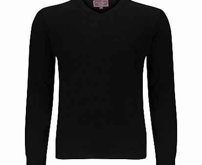 Made in Italy Merino V-Neck Jumper