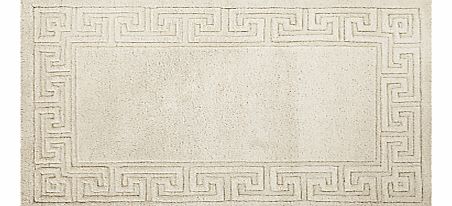 John Lewis Madras Greek Key Rugs, Cream