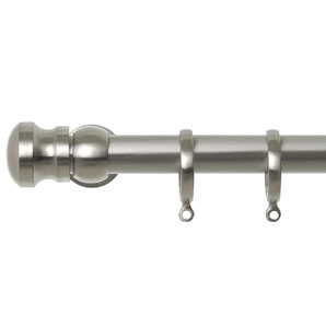 John Lewis Monza Curtain Pole Kit- L300cm x Dia.25mm