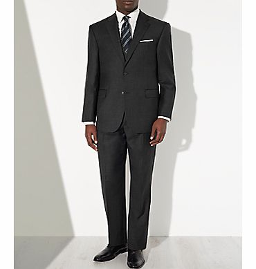 Regular Fit Sharkskin Suit Trousers,