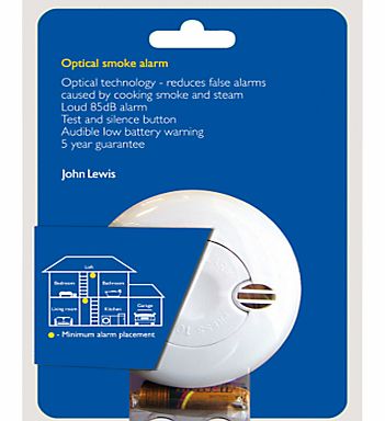 John Lewis SA700JL Optical Smoke Alarm