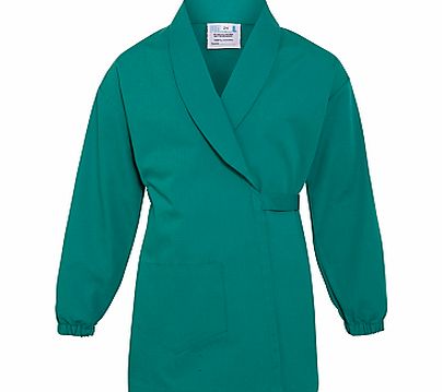 John Lewis School Lab Coat, Green