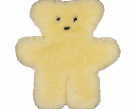 John Lewis Sheepskin Teddy Bear