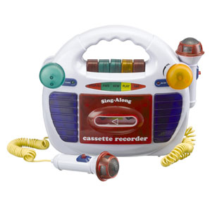 John Lewis Sing Along Cassette Recorder