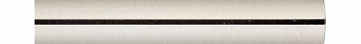John Lewis Steel Curtain Pole, L180cm x Dia.28mm