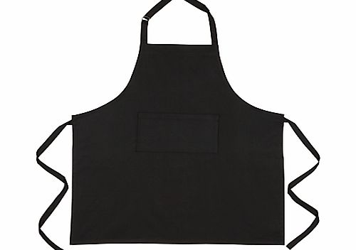 John Lewis The Basics Apron, Black