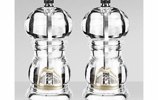 The Basics Salt and Pepper Grinder Set