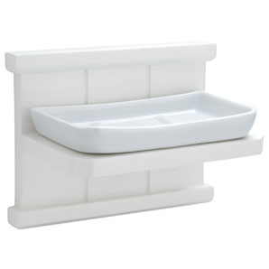 Vermont Soap Dish- White