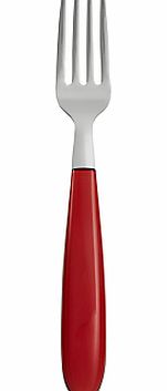 John Lewis Vero Table Fork, Red