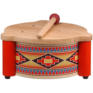 John Lewis Wooden Drum