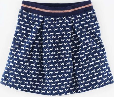 Johnnie  b Alina Skirt Navy Horses Johnnie b, Navy Horses