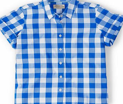 Johnnie  b Amelie Shirt, Riviera Blue Gingham 34595652