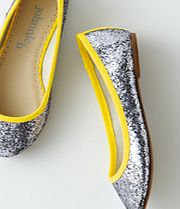 Johnnie  b Ballet Flats, Pewter Glitter 33906470