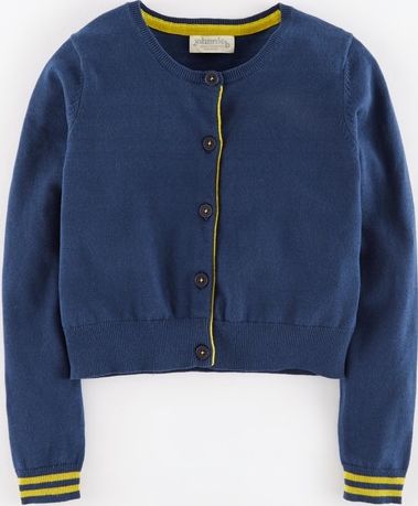 Johnnie  b Bella Cropped Cardigan Blue Johnnie b, Blue