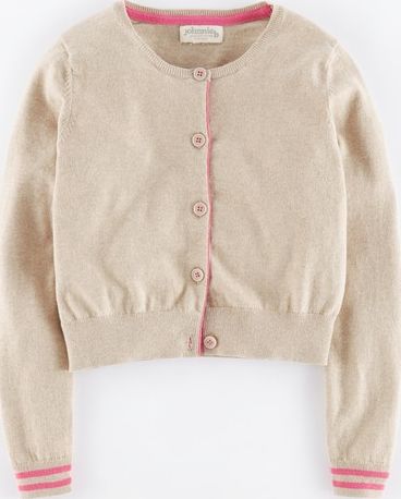 Johnnie  b, 1669[^]34892711 Bella Cropped Cardigan Oatmeal Marl Johnnie b,