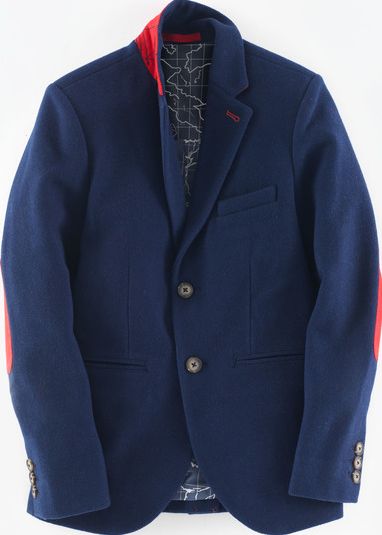 Johnnie  b Blazer Navy Wool Johnnie b, Navy Wool 34947416