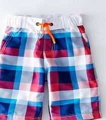 Johnnie  b Board Shorts, Dark Blue Check 33845058