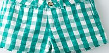 Johnnie  b Chino Shorts, Emerald Gingham 34048207