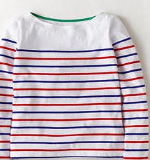 Johnnie  b Colourblock Breton, White Multi Stripe 33927054