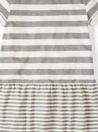 Johnnie  b Connie Dress, Ecru/Grey Marl Stripe 34531517