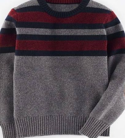 Johnnie  b Crew Neck Jumper Grey Johnnie b, Grey 34939066