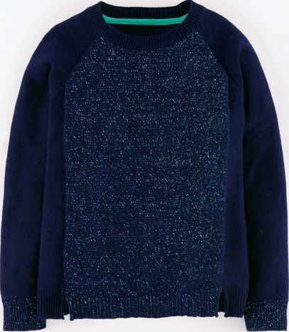 Johnnie  b Dee Sparkle Jumper Navy Sparkle Johnnie b, Navy