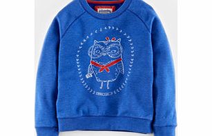 Johnnie  b Elle Sweatshirt, Blue Mist/Owl,Grey