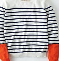 Johnnie  b Fun Jumper, Ecru/Navy Stripe 33949777