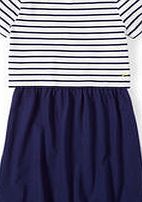 Johnnie  b Genevieve Dress, Snowdrop/Navy Stripe 34599548