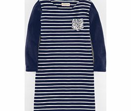 Johnnie  b Georgie Dress, Navy/Ecru Stripe 34231167