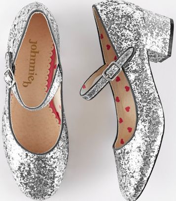 Johnnie  b, 1669[^]34984534 Glitter Mary Janes Grey Johnnie b, Grey 34984534