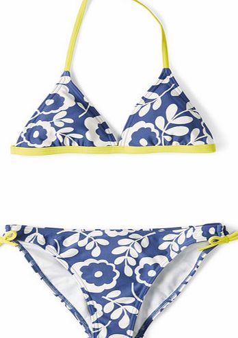 Johnnie  b Halterneck Bikini, Soft Navy Daisy Vine 34507731