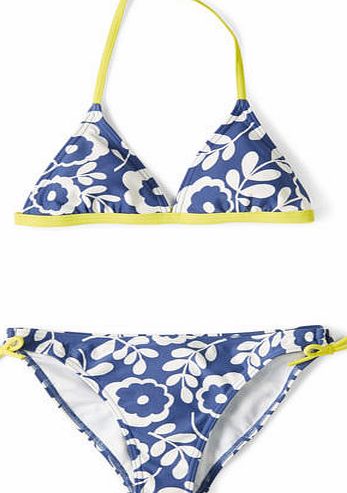 Johnnie  b Halterneck Bikini, Soft Navy Daisy Vine 34507756