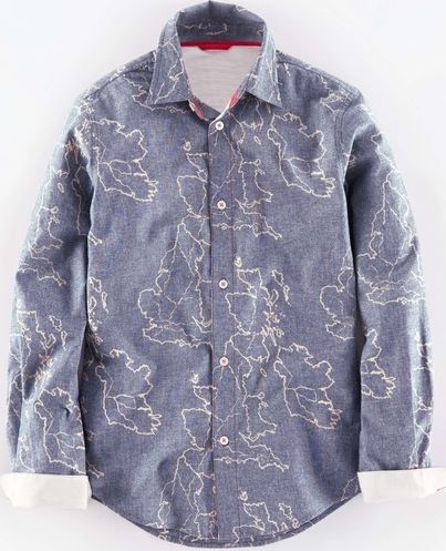 Johnnie  b, 1669[^]34946236 Indigo Shirt British Isles Johnnie b, British