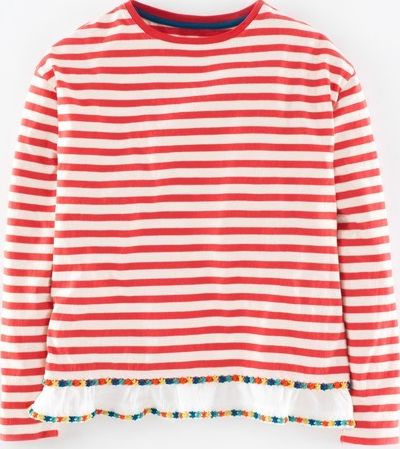 Johnnie  b, 1669[^]34896308 Jasmine Top Washed Red/Ecru Stripe Johnnie b,