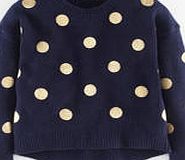 Johnnie  b Juliet Jumper, Navy/Gold Spot 34423491