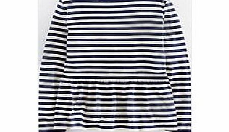 Johnnie  b Laura Top, Navy/Ecru Stripe 34438671