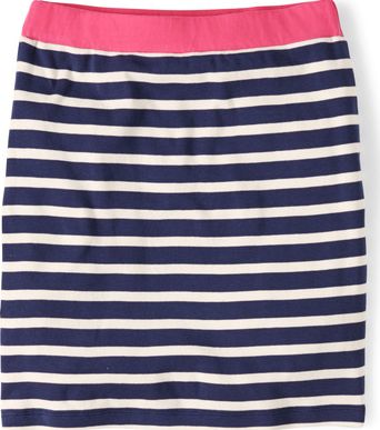 Johnnie  b Norah Skirt Navy/Ecru Stripe Johnnie b,